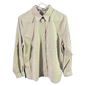 Foxcroft Woman’s button down short Size 14